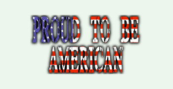 "Proud To Be American" T-shirt