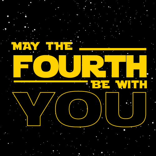"May The Fourth Be With You" T-shirt