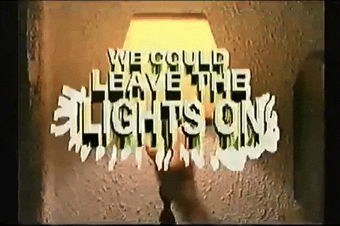 "We Could Leave The Lights On" T-shirt